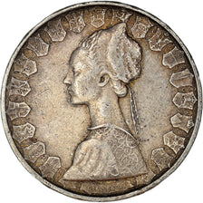 Coin, Italy, 500 Lire, 1958, Rome, VF(30-35), Silver, KM:98