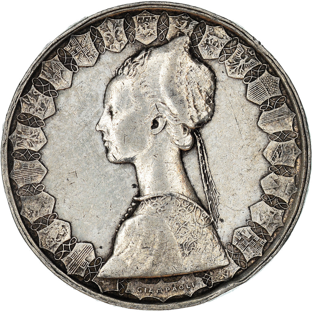 Coin, Italy, 500 Lire, 1960, Rome, VF(30-35), Silver, KM:98