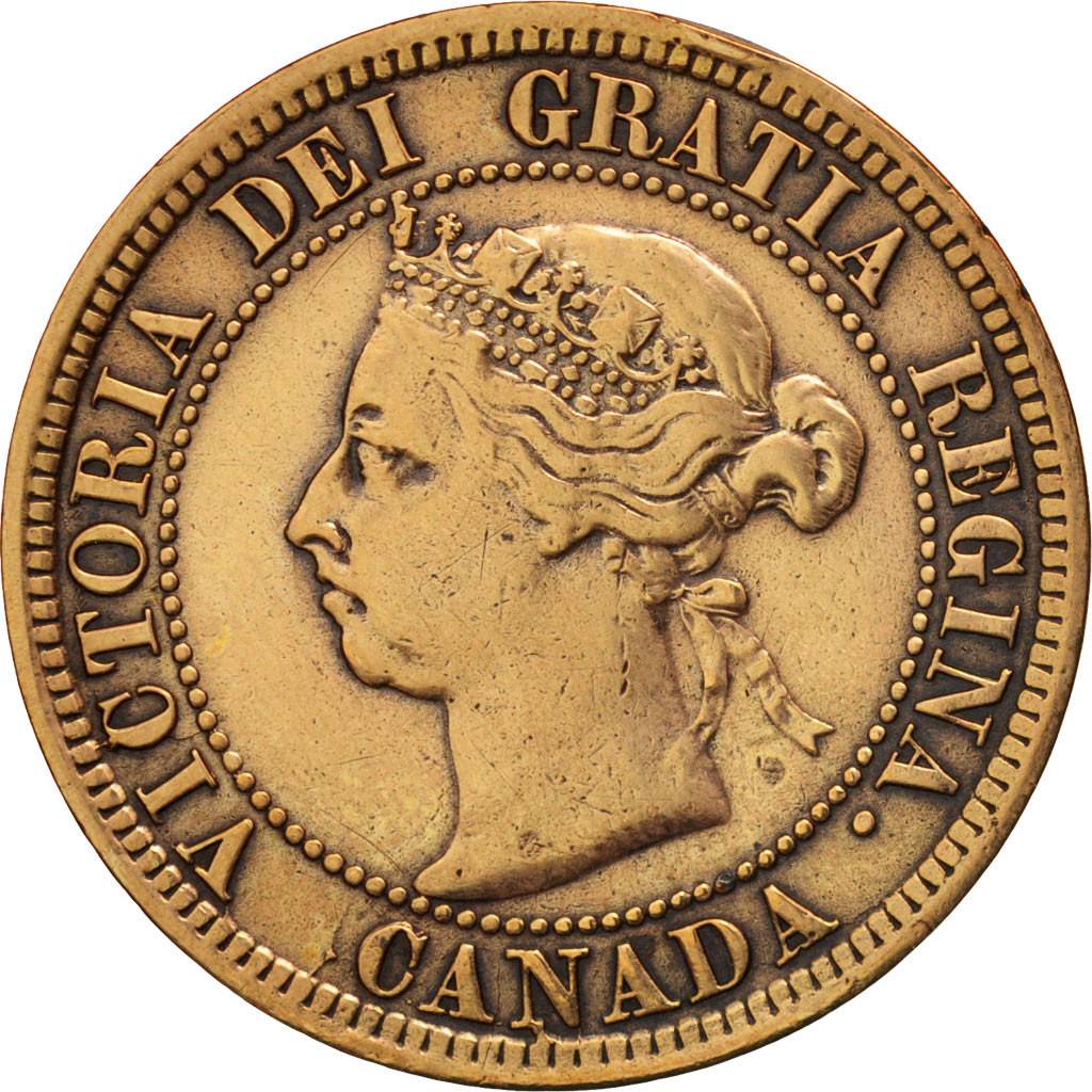 Canada, Victoria, Cent, 1892, Royal Canadian Mint, Ottawa, EF(40-45), Bronze