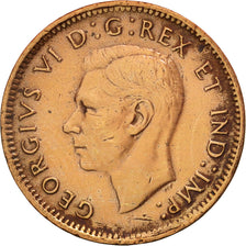 Canada, George VI, Cent, 1943, Royal Canadian Mint, Ottawa, EF(40-45), Bronze