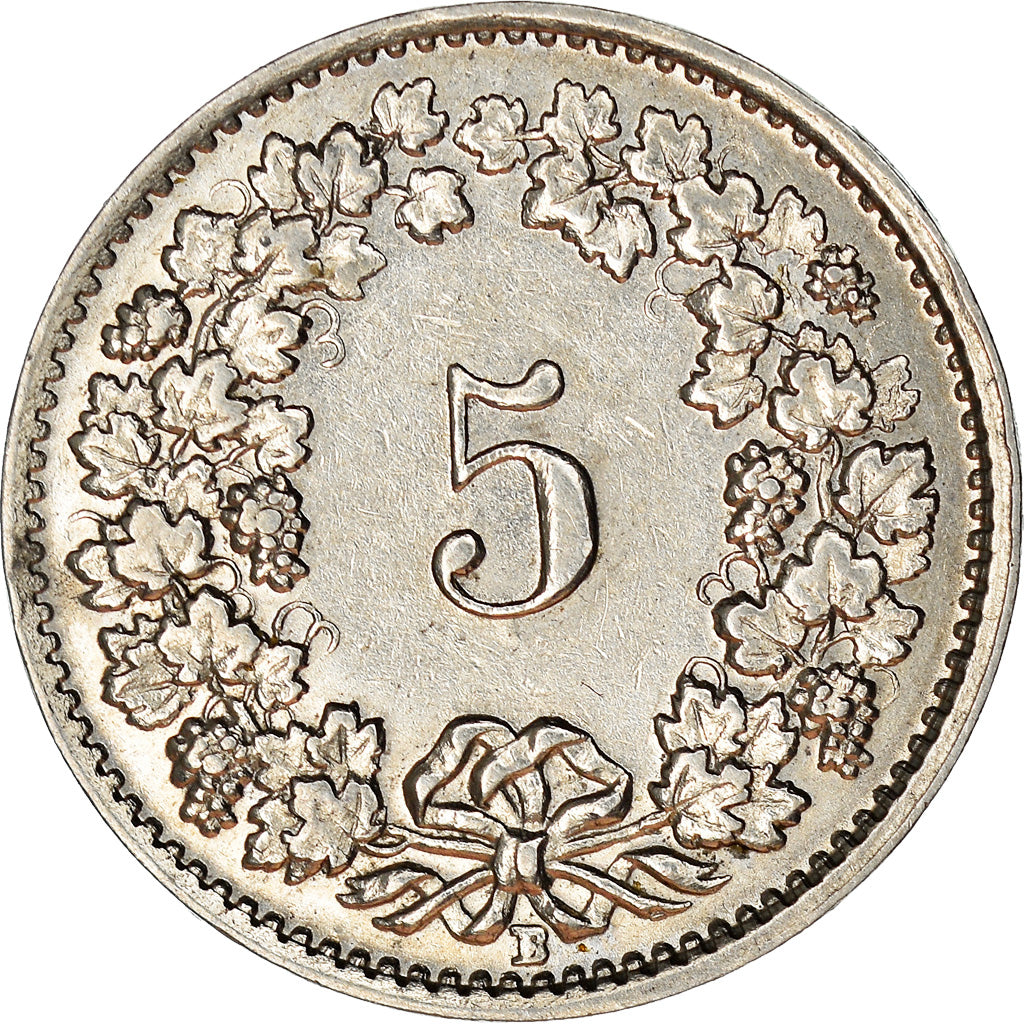 Moneda, Suiza, 5 Rappen, 1934, Bern, EBC, Níquel, KM:26b