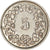 Moeda, Suíça, 5 Rappen, 1934, Bern, AU(55-58), Níquel, KM:26b