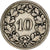 Moneta, Svizzera, 10 Rappen, 1897, Bern, MB, Rame-nichel, KM:27