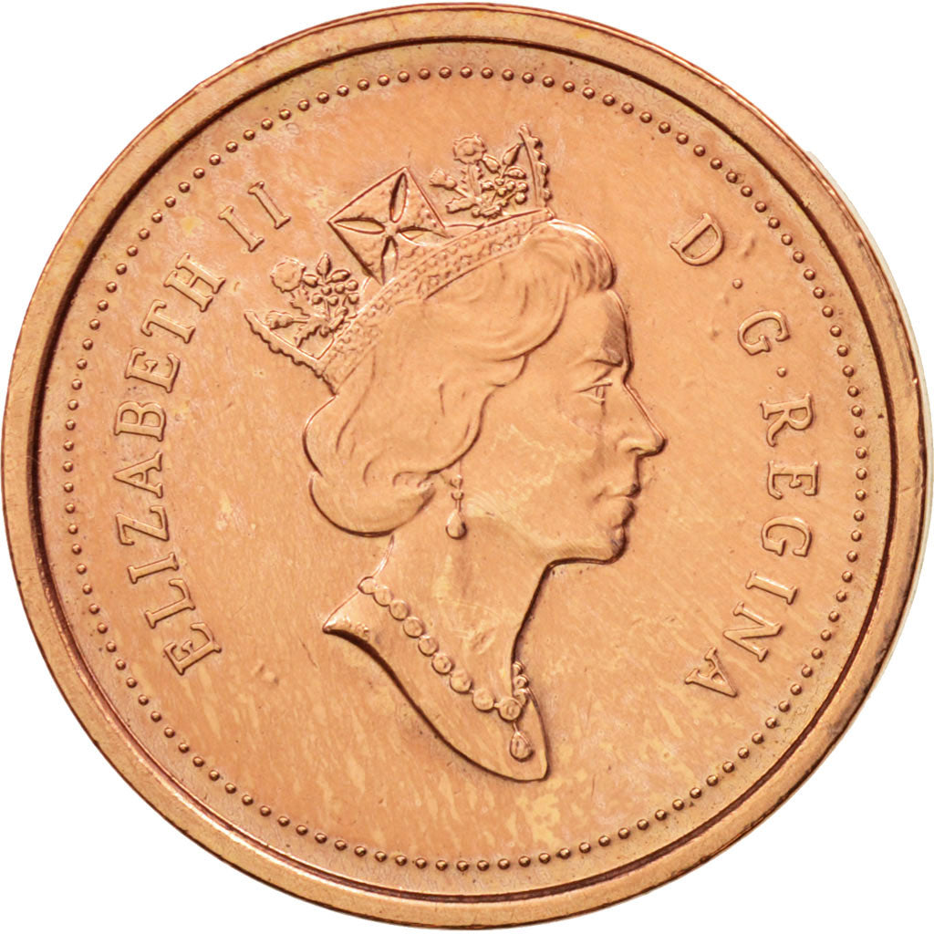 Canada, Elizabeth II, Cent, 1999, Royal Canadian Mint, Ottawa, AU(55-58)