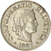 Monnaie, Suisse, 10 Rappen, 1937, Bern, SUP, Nickel, KM:27b