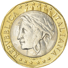 Monnaie, Italie, 1000 Lire, 1997, Rome, TTB+, Bimétallique, KM:190