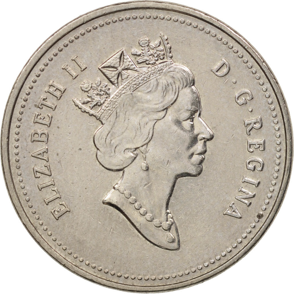 Canada, Elizabeth II, 5 Cents, 1992, Royal Canadian Mint, Ottawa, EF(40-45)