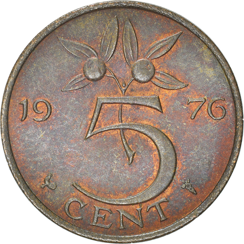 Moneta, Paesi Bassi, 5 Cents, 1976