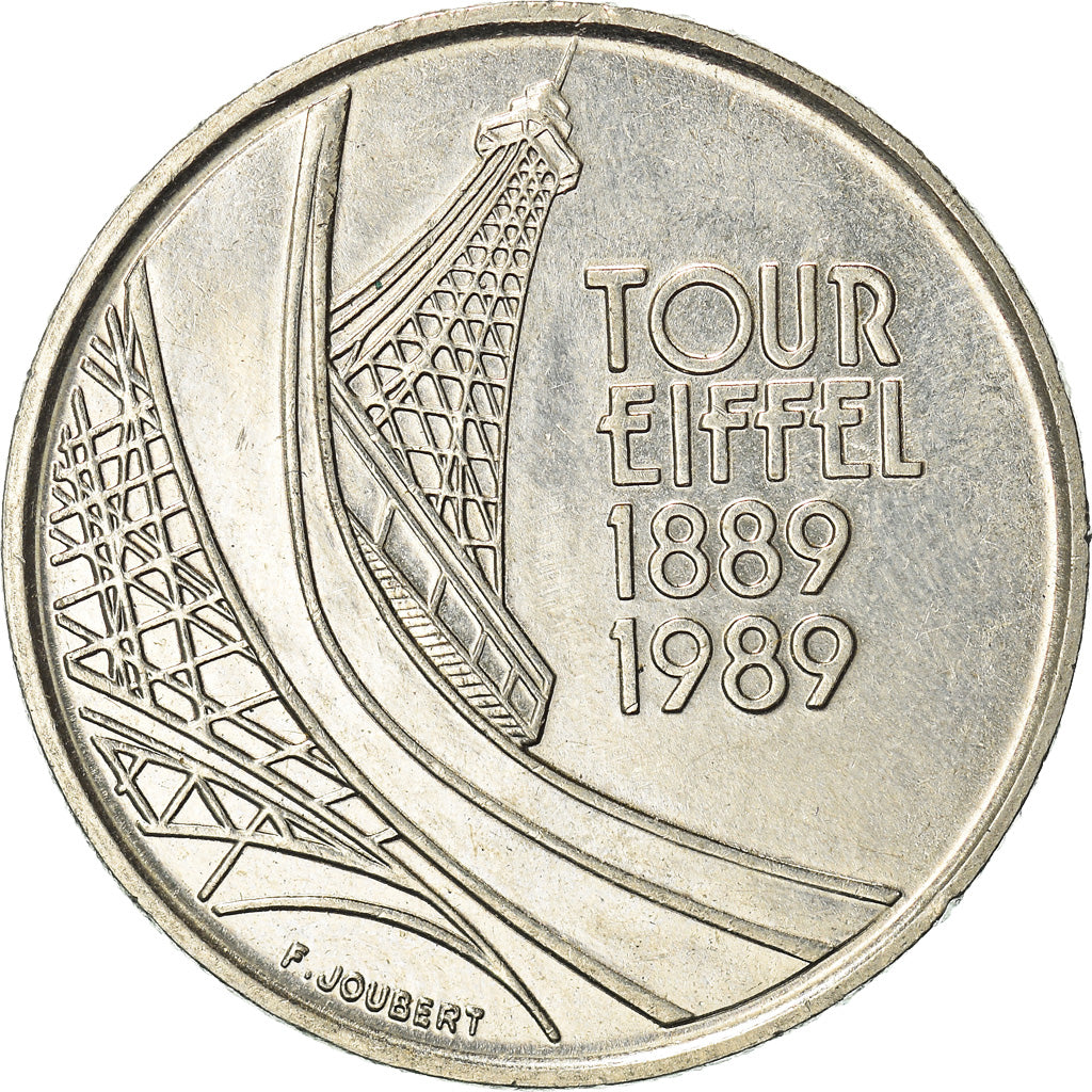 Coin, France, 5 Francs, 1989