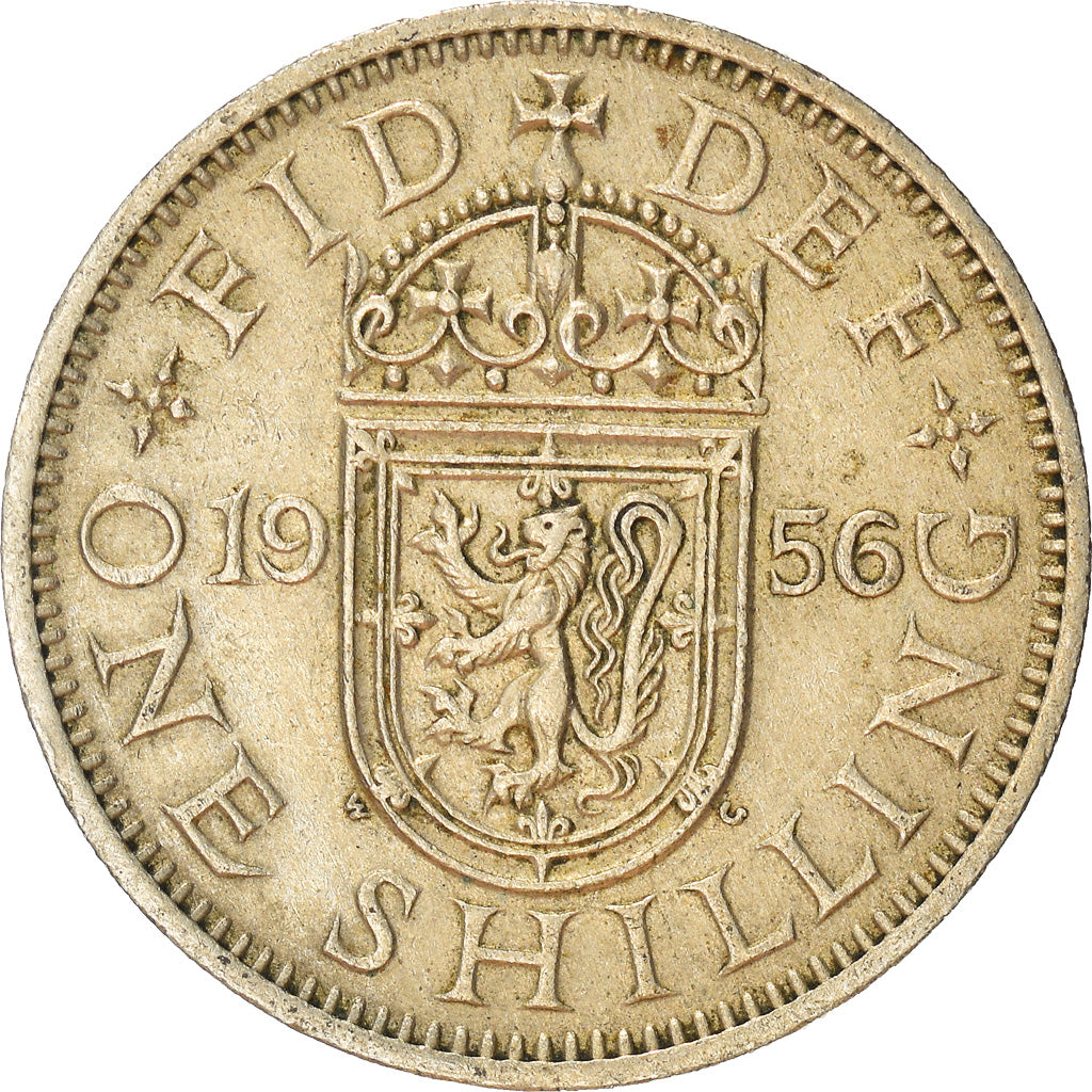 Moneta, Wielka Brytania, Shilling, 1956