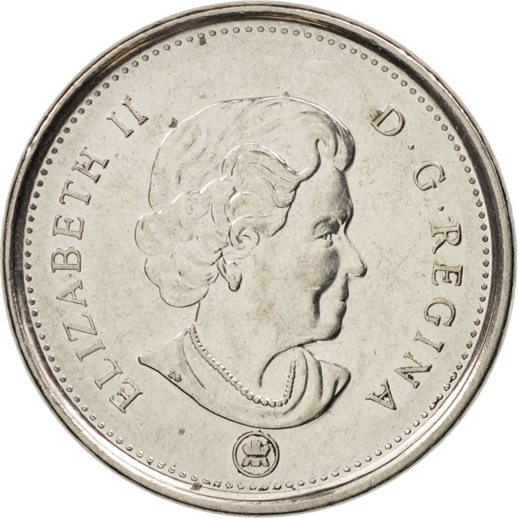 Canada, Elizabeth II, 5 Cents, 2010, Royal Canadian Mint, Winnipeg, MS(60-62)