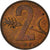 Coin, Switzerland, 2 Rappen, 1958