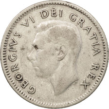 Canada, George VI, 10 Cents, 1950, Royal Canadian Mint, Ottawa, VF(30-35)