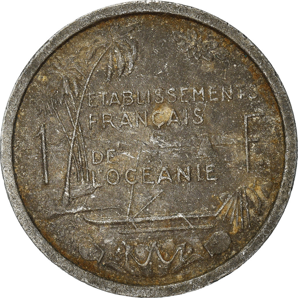 Münze, FRENCH OCEANIA, Franc, 1949