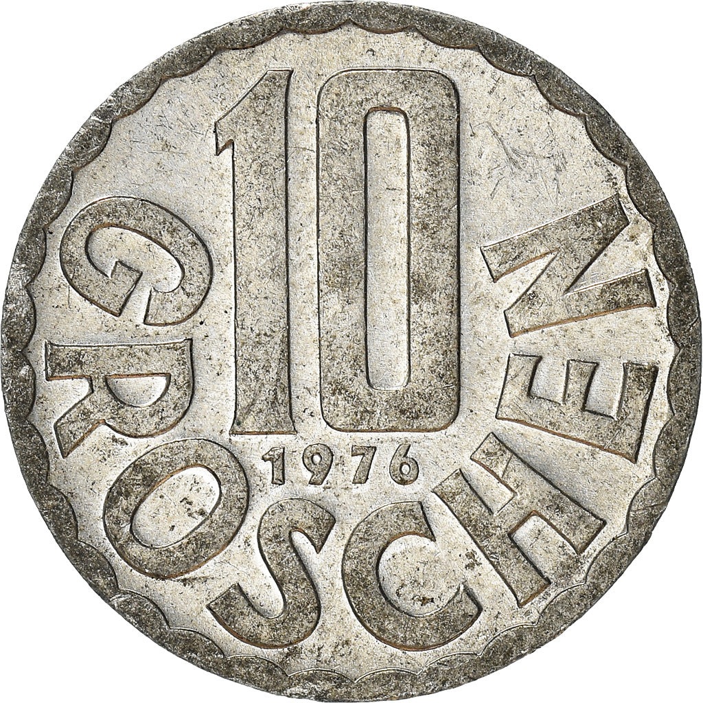 Coin, Austria, 10 Groschen, 1976
