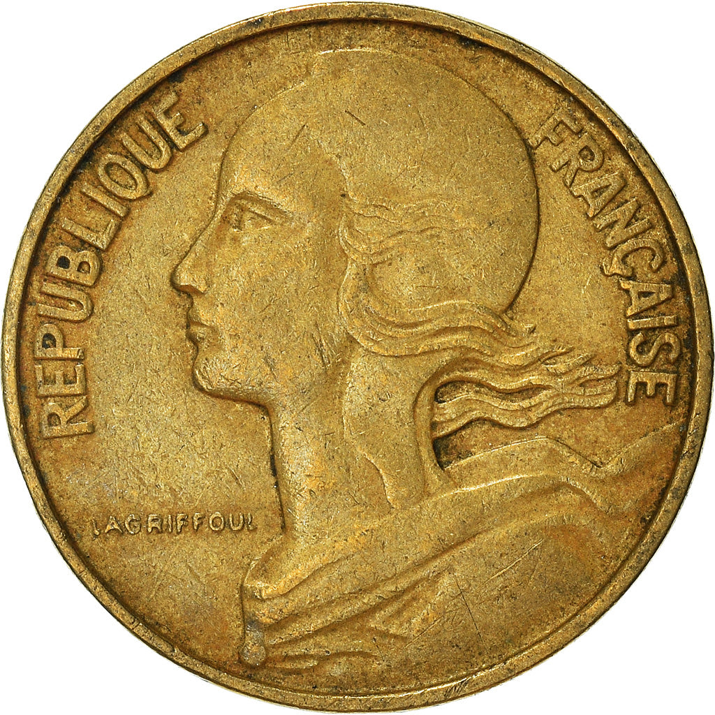 Moneta, Francia, 10 Centimes, 1967