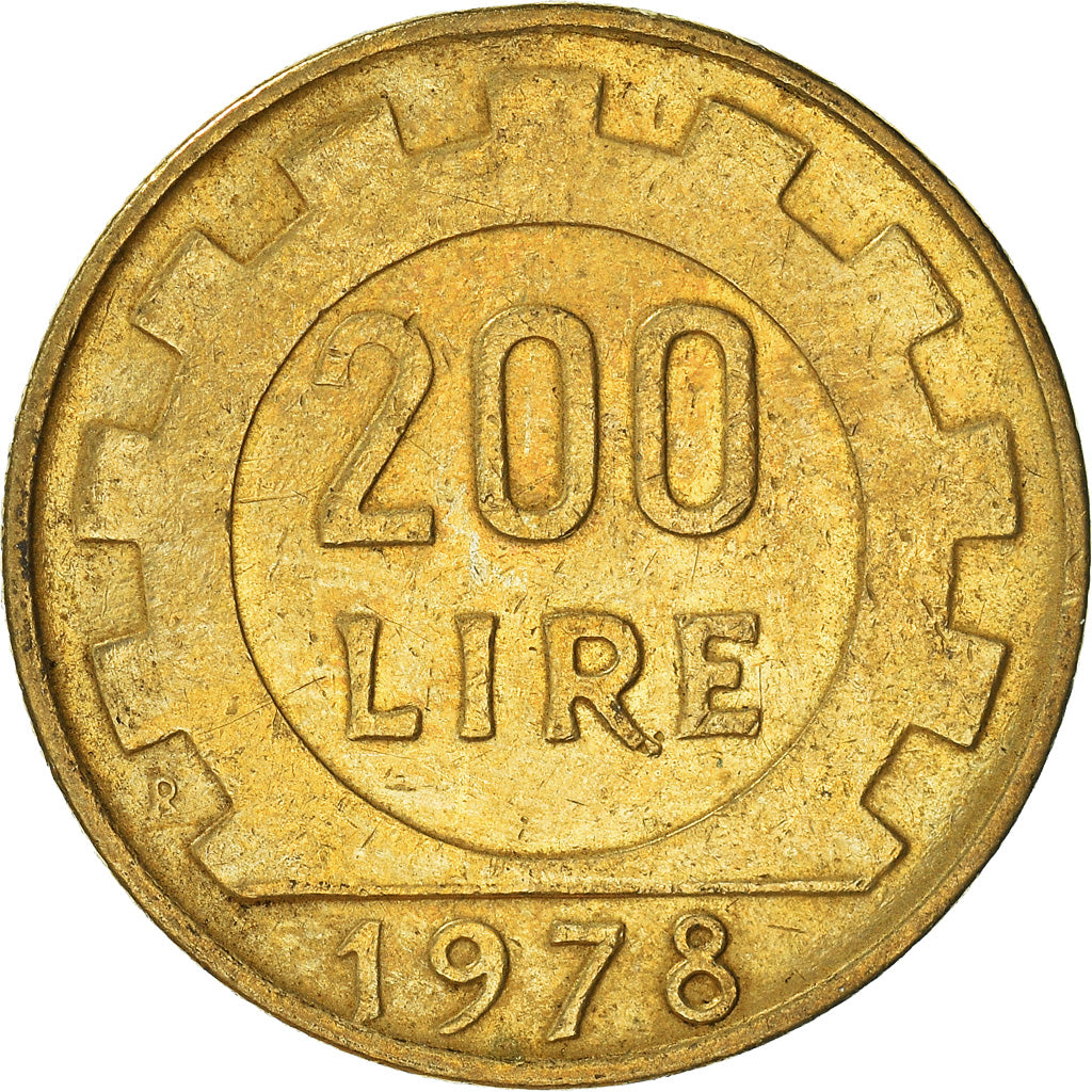 Munten, Italië, 200 Lire, 1978