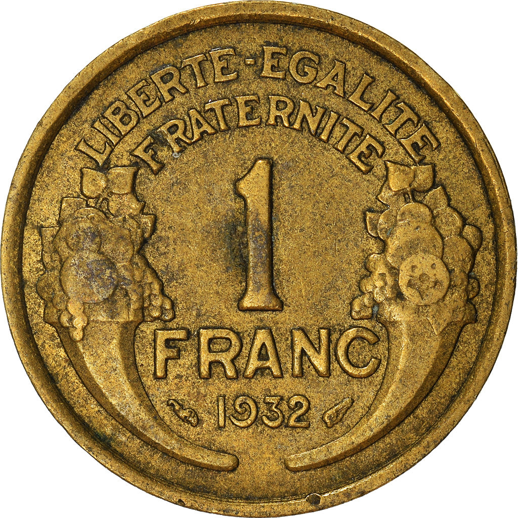 Münze, Frankreich, Franc, 1932