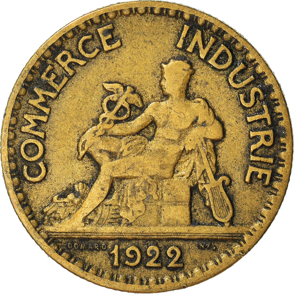 Moneda, Francia, 50 Centimes, 1922