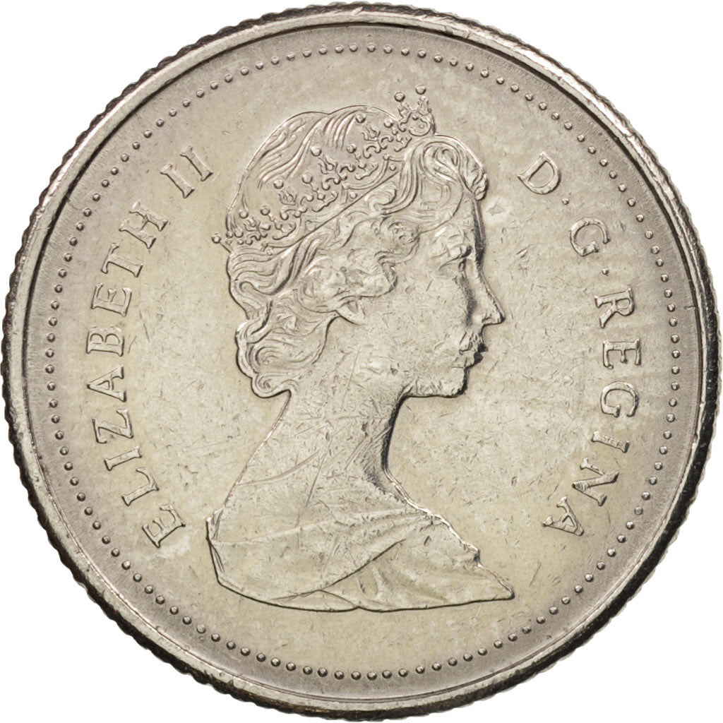 Coin, Canada, Elizabeth II, 10 Cents, 1984, Royal Canadian Mint, Ottawa