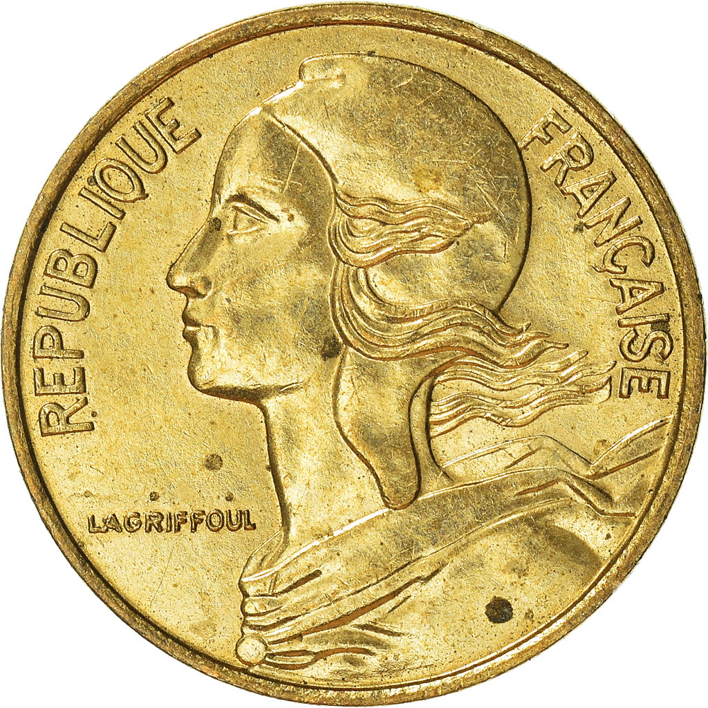 Coin, France, 5 Centimes, 1997