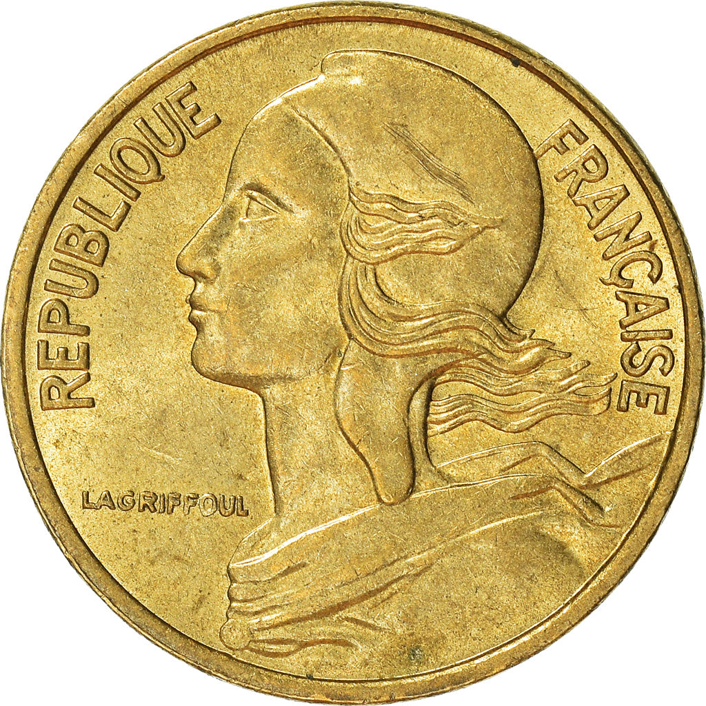 Moneta, Francja, 5 Centimes, 1979