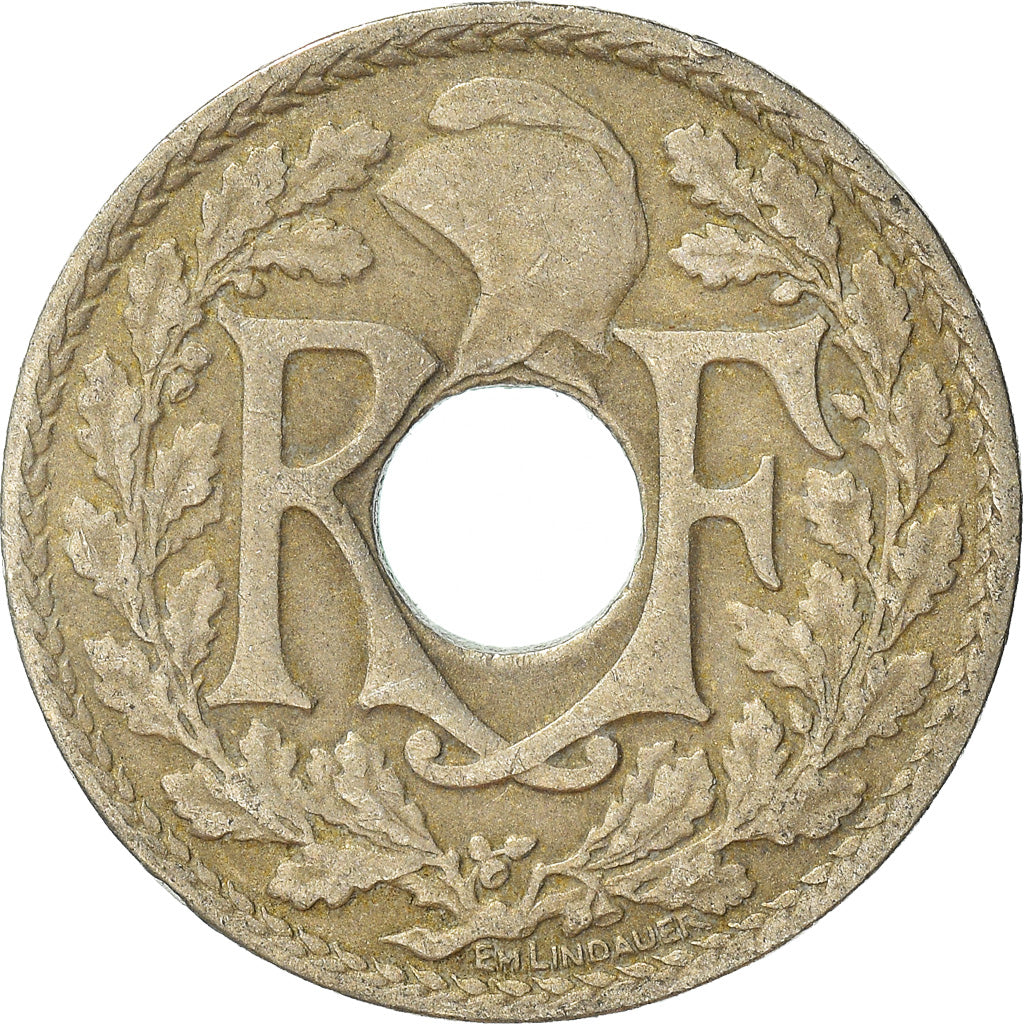 Coin, France, 10 Centimes, 1923