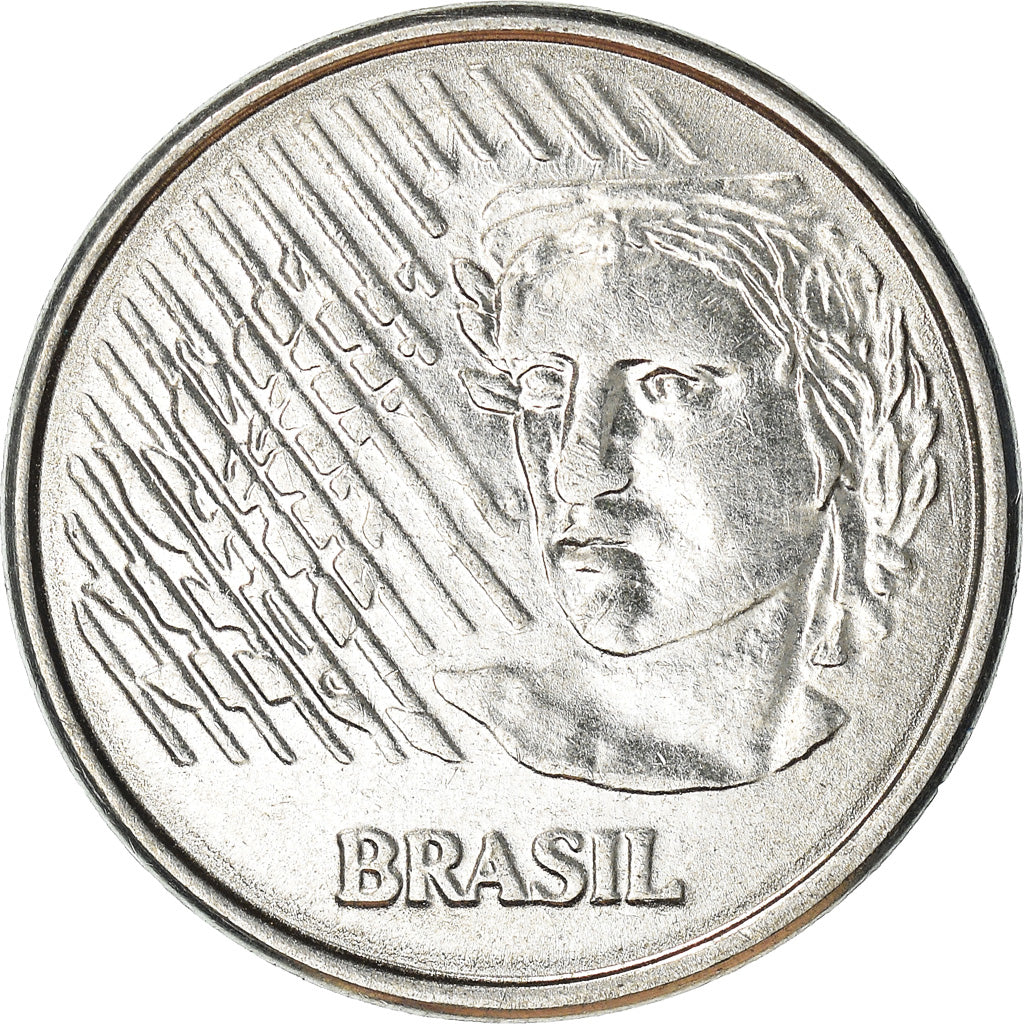 Munten, Brazilië, 10 Centavos, 1995