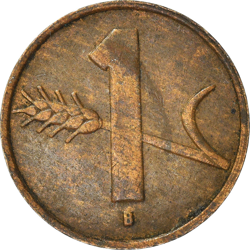 Moeda, Suíça, Rappen, 1951