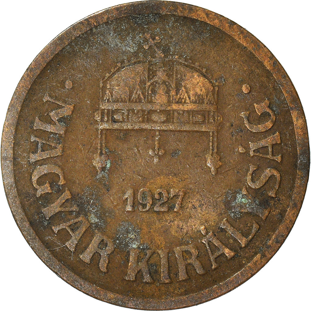 Coin, Hungary, 2 Filler, 1927