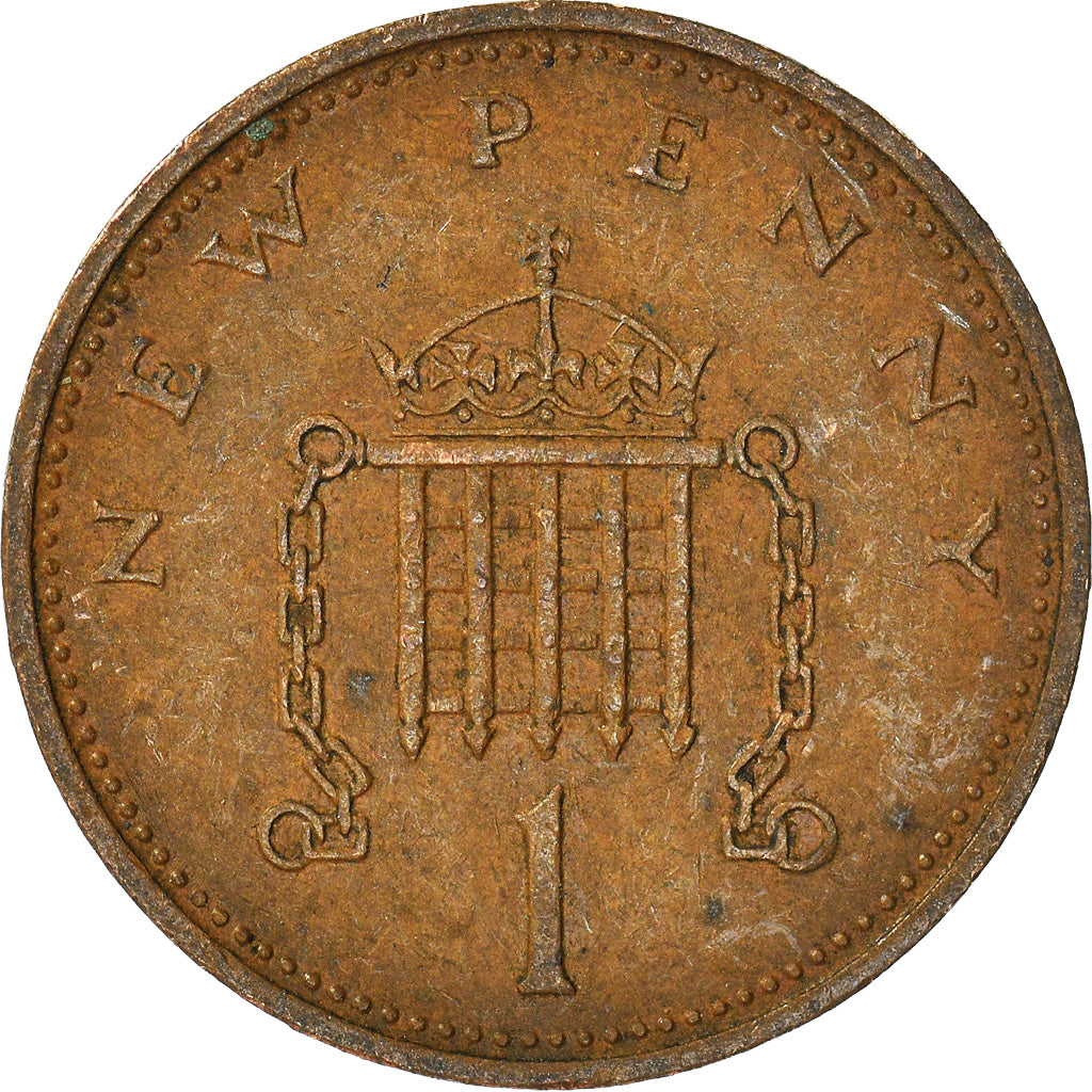 Moneta, Wielka Brytania, New Penny, 1971