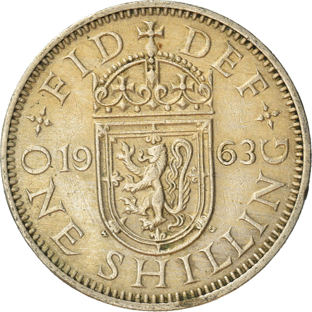 Monnaie, Grande-Bretagne, Shilling, 1963