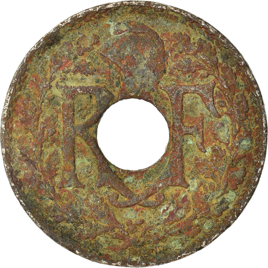 Munten, Frankrijk, 10 Centimes, 1920