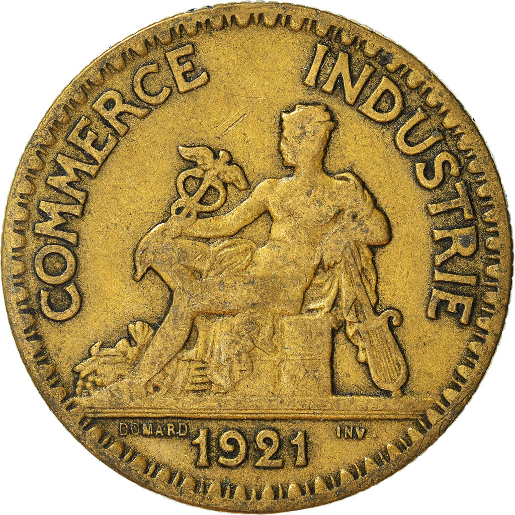 Moneta, Francia, 2 Francs, 1921