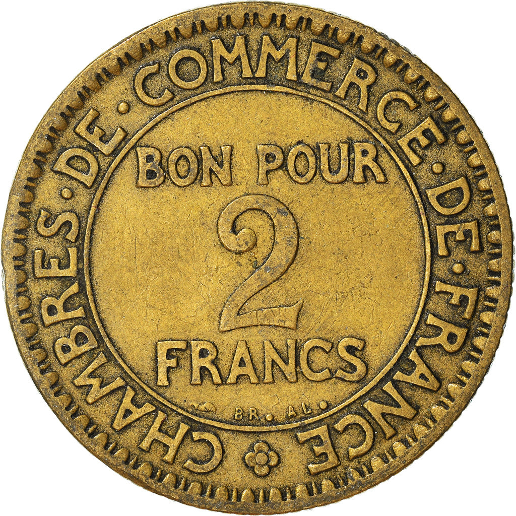 Moneta, Francia, 2 Francs, 1921