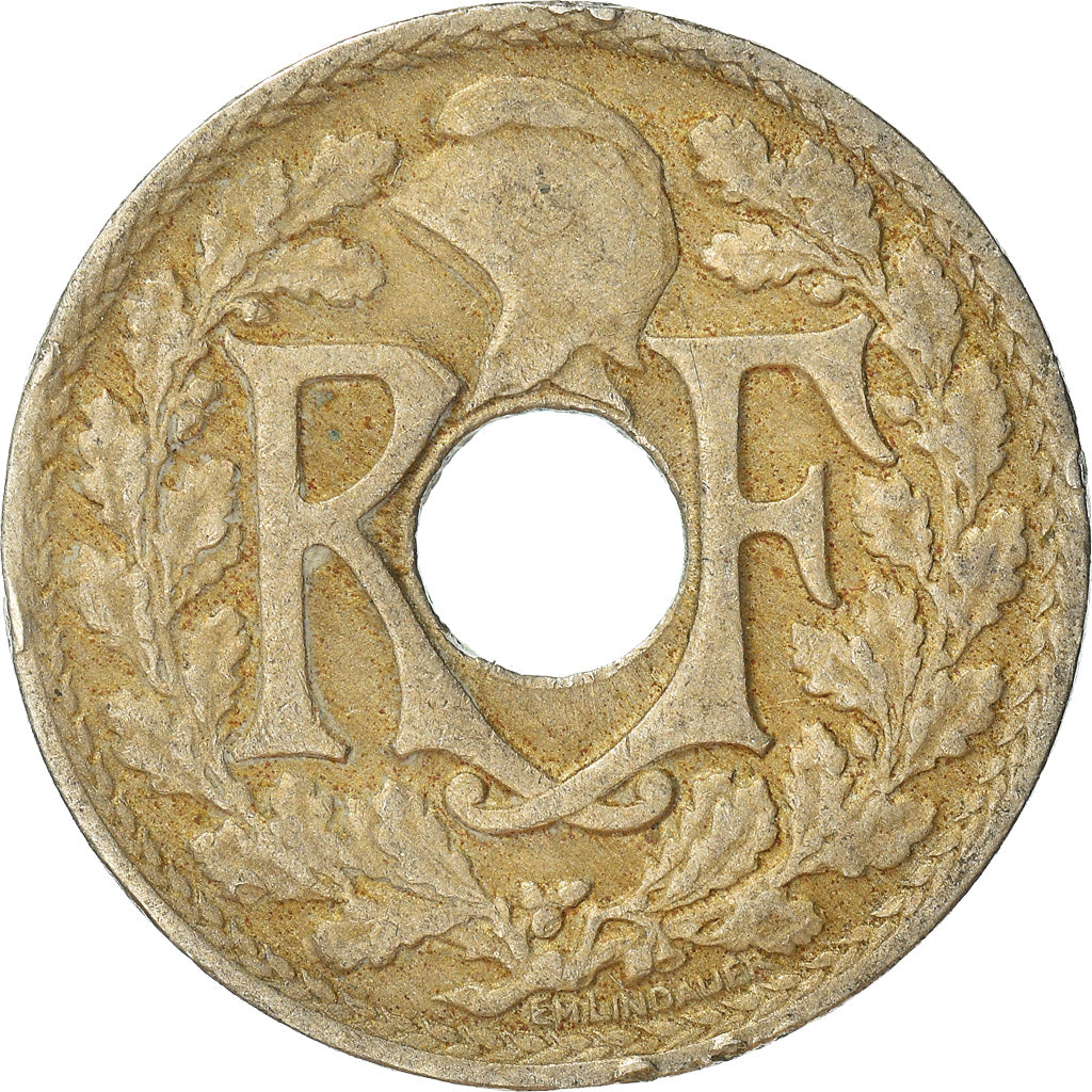 Moneta, Francia, 10 Centimes, 1924