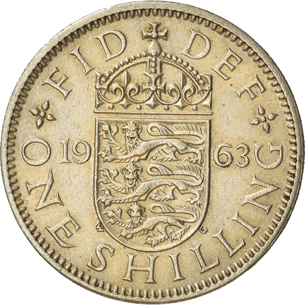 Moneta, Wielka Brytania, Shilling, 1963