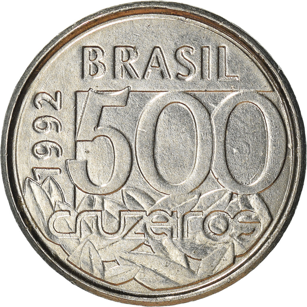 Munten, Brazilië, 500 Cruzeiros, 1992