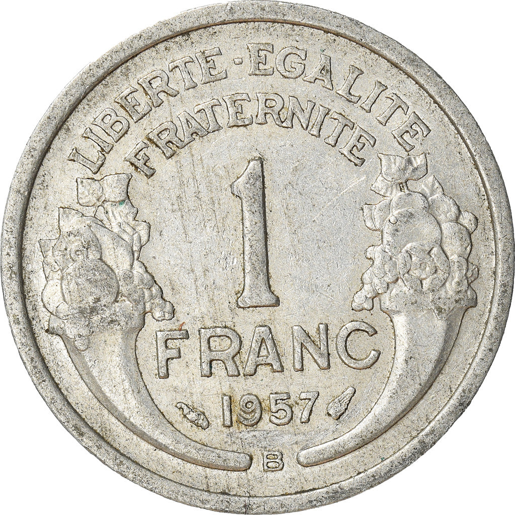 Münze, Frankreich, Franc, 1957