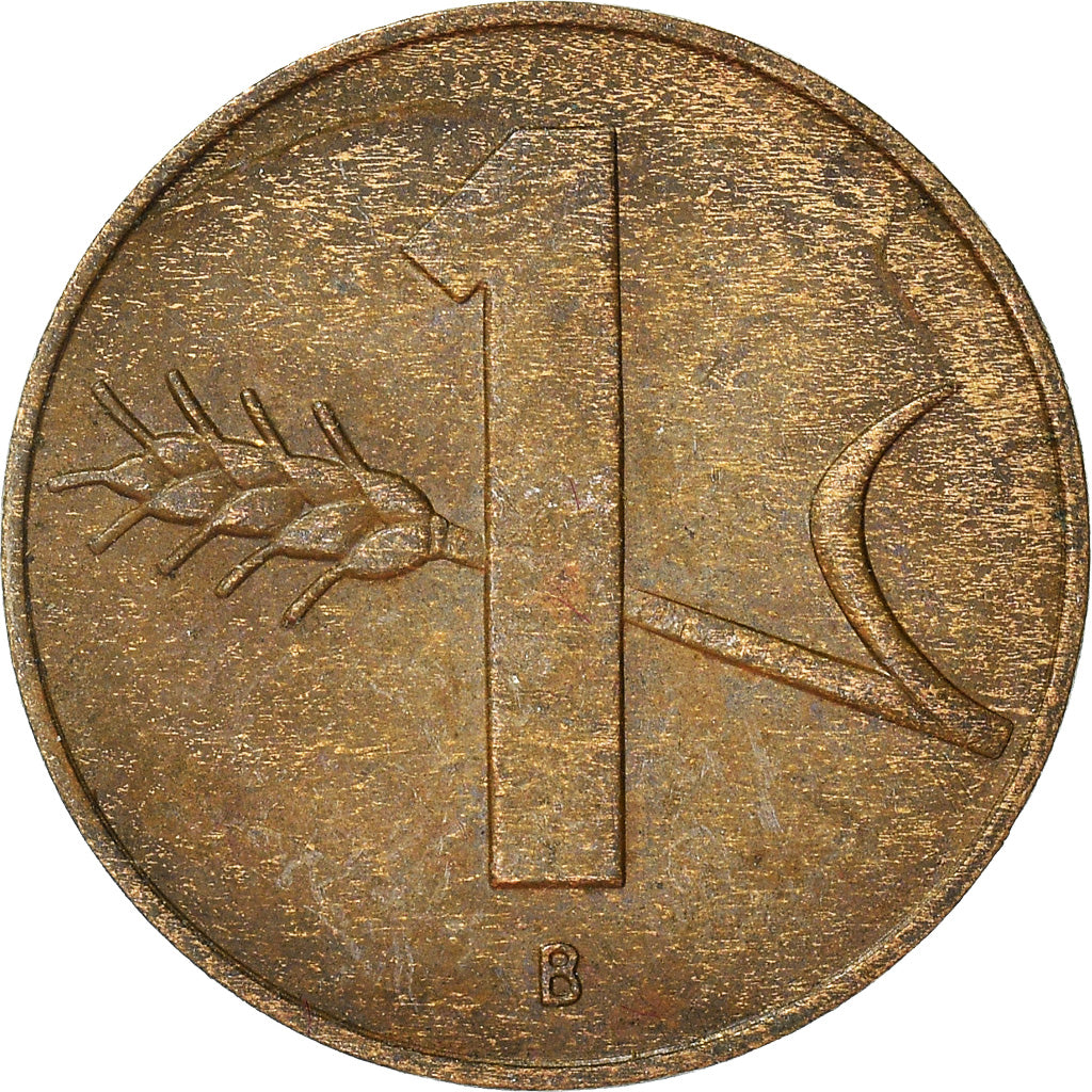 Moneta, Szwajcaria, Rappen, 1957