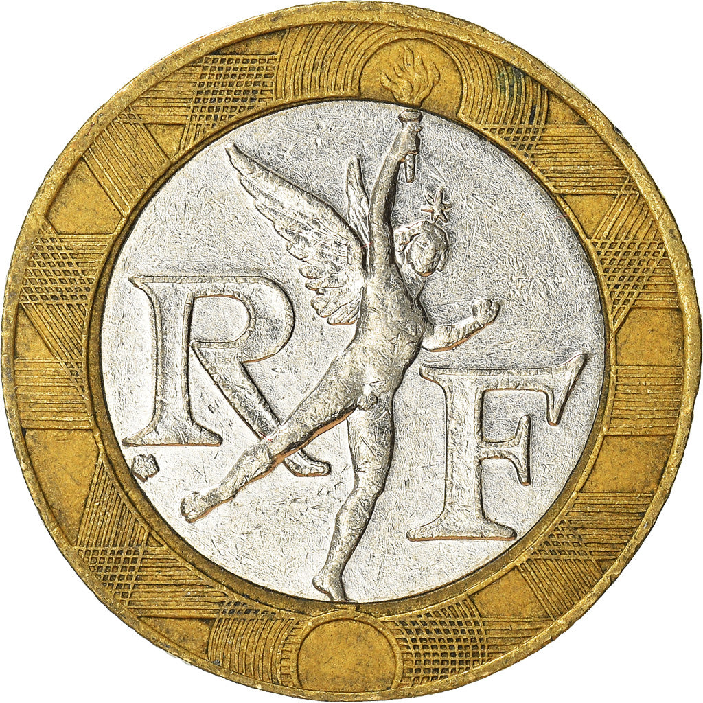 Coin, France, 10 Francs, 1990