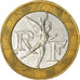 Coin, France, 10 Francs, 1990