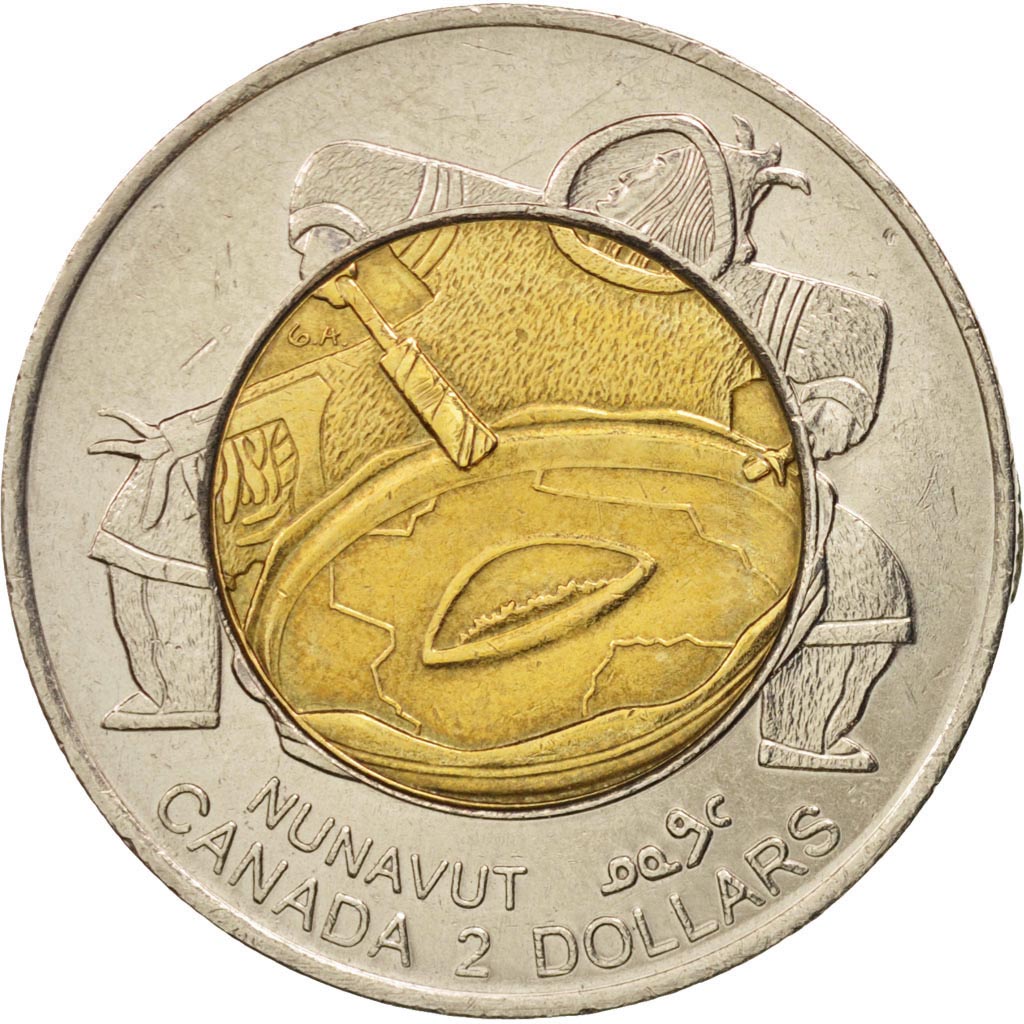 Canada, Elizabeth II, 2 Dollars, 1999, Royal Canadian Mint, Ottawa, EF(40-45)