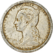 Moneda, Madagascar, 2 Francs, 1948