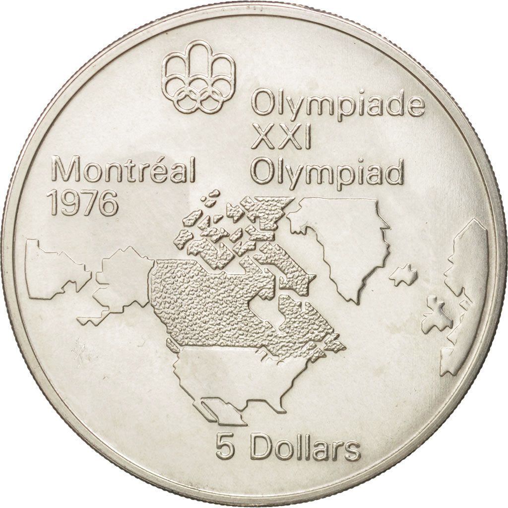 Coin, Canada, Elizabeth II, 5 Dollars, 1973, Royal Canadian Mint, Ottawa