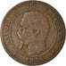 Moneta, Francia, 10 Centimes, 1856