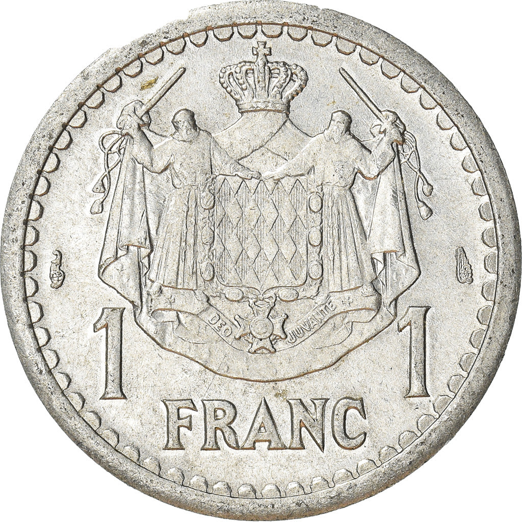 Coin, Monaco, Franc, Undated (1943)
