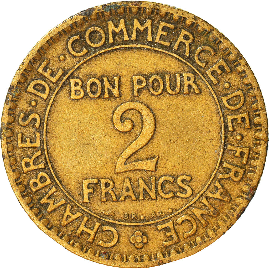 Moneta, Francia, 2 Francs, 1921