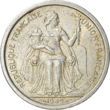 Moneta, Nowa Kaledonia, 2 Francs, 1949