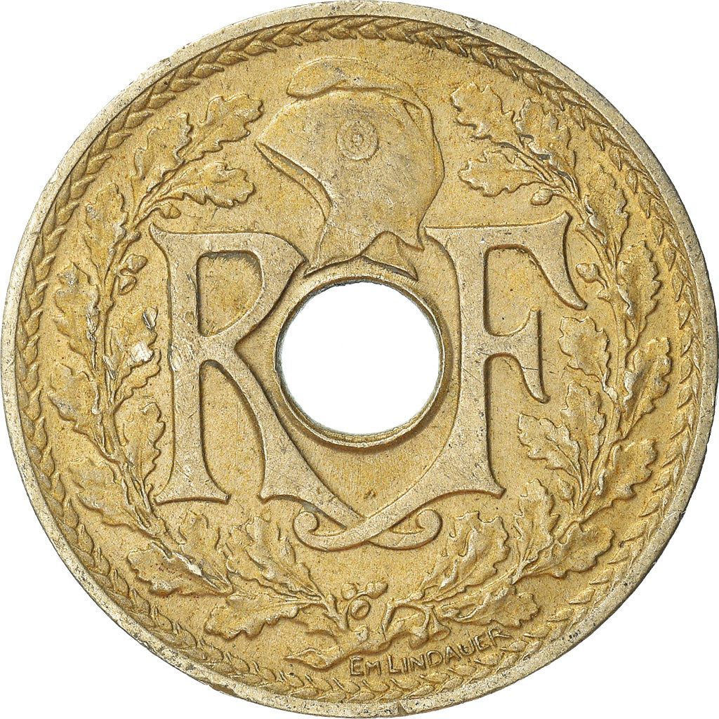 Moneta, Francia, 25 Centimes, 1939